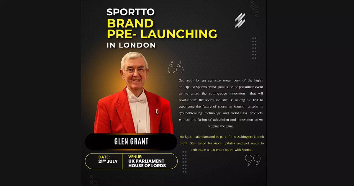 കായിക മേഖലയിൽ പറന്നുയർന്ന് സ്പോർട്ടോ; ലണ്ടനിൽ ലോഞ്ചിങ് നാളെ