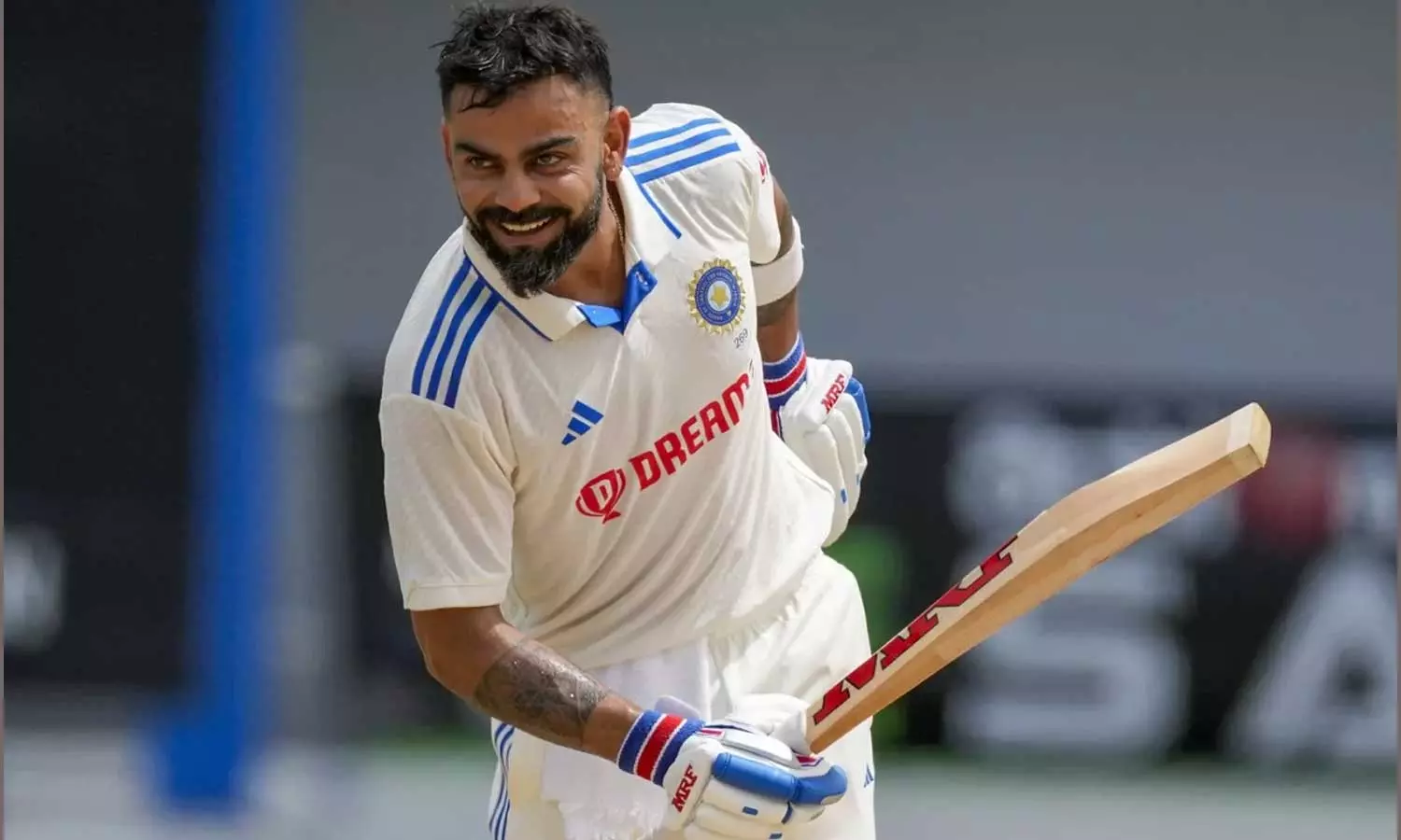 500-ാം മത്സരത്തിൽ കോഹ്ലിക്ക് സെഞ്ച്വറി, ഉറച്ച പിന്തുണ നൽകി ജഡേജ; ഇന്ത്യയ്ക്ക് കൂറ്റൻ സ്കോർ 500-ാം മത്സരത്തിൽ കോഹ്ലിക്ക് സെഞ്ച്വറി, ഉറച്ച പിന്തുണ നൽകി ജഡേജ; ഇന്ത്യയ്ക്ക് കൂറ്റൻ സ്കോർ