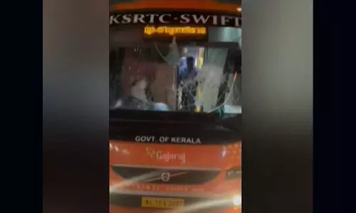 K-Swifts window smashed in Bengaluru