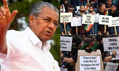 CM Pinarayi Vijayan on manipur violence CM Pinarayi Vijayan on manipur violence