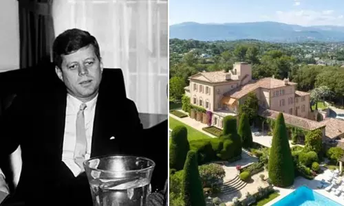 അലങ്കാരക്കുളങ്ങൾ, വെള്ളച്ചാട്ടം, പുൽമേട്; ജോണ്‍.എഫ്.കെന്നഡിയുടെ 291 കോടിയുടെ വസതി വിൽപ്പനയ്ക്ക്