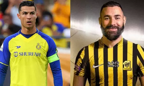 സൗദിയിൽ ഇനി ഫുട്ബോൾ മാമാങ്കം; ക്രിസ്റ്റ്യാനോയും കരീം ബെൻസേമയും അടക്കം സൂപ്പർ താരങ്ങളിറങ്ങും സൗദിയിൽ ഇനി ഫുട്ബോൾ മാമാങ്കം; ക്രിസ്റ്റ്യാനോയും കരീം ബെൻസേമയും അടക്കം സൂപ്പർ താരങ്ങളിറങ്ങും