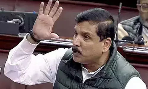 AAP Rajya Sabha MP Sanjay Singh Suspended For Remainder Of Monsoon Session AAP Rajya Sabha MP Sanjay Singh Suspended For Remainder Of Monsoon Session