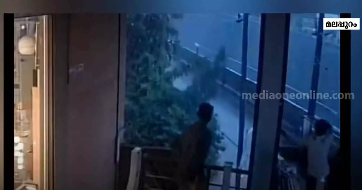 branches of tree fell on people who were on bike Tirurangadi