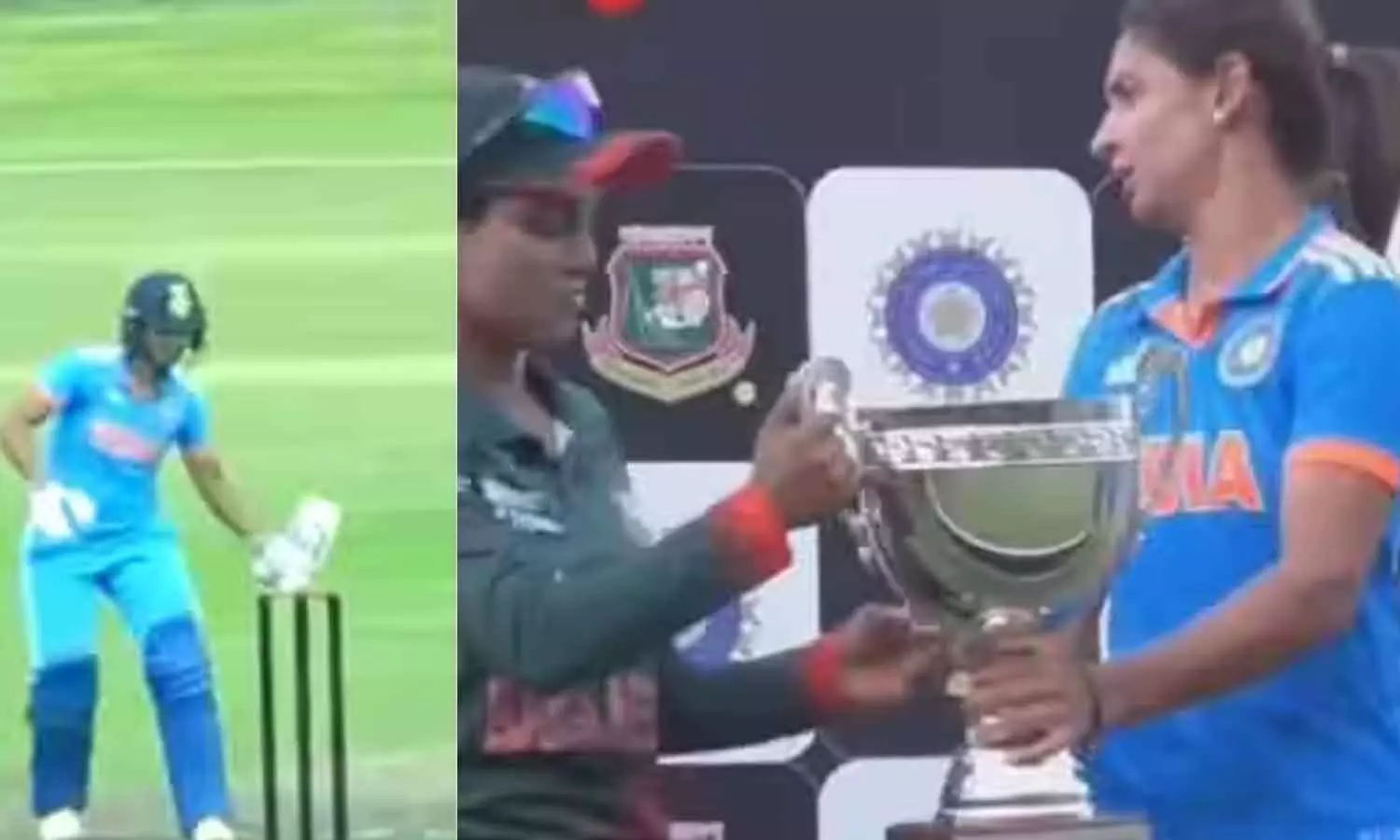 ഹർമൻപ്രീത് കൗറിനെ രണ്ട് മത്സരങ്ങളിൽ നിന്ന് വിലക്കി ഐ.സി.സി ഹർമൻപ്രീത് കൗറിനെ രണ്ട് മത്സരങ്ങളിൽ നിന്ന് വിലക്കി ഐ.സി.സി