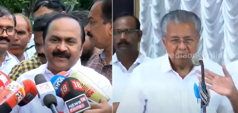 മൈക്ക് തകരാറായതിന് കേസെടുത്തത് കേട്ടുകേൾവി ഇല്ലാത്ത സംഭവം: വി.ഡി.സതീശൻ മൈക്ക് തകരാറായതിന് കേസെടുത്തത് കേട്ടുകേൾവി ഇല്ലാത്ത സംഭവം: വി.ഡി.സതീശൻ