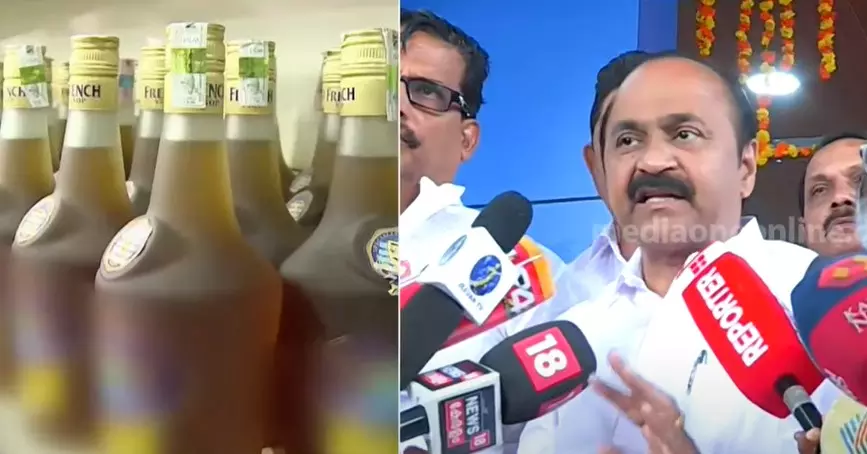 മദ്യനയം വിചിത്രം; മദ്യ വ്യാപനത്തിനായുള്ള ശ്രമമെന്ന് വി.ഡി.സതീശൻ മദ്യനയം വിചിത്രം; മദ്യ വ്യാപനത്തിനായുള്ള ശ്രമമെന്ന് വി.ഡി.സതീശൻ