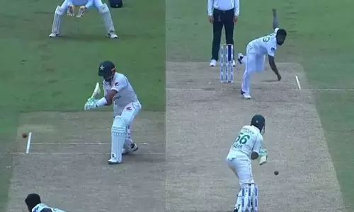 തന്ത്രമോ അതോ കിട്ടിപ്പോയതോ; ബാബർ അസമിന്റെ ഷോട്ടിൽ രണ്ടഭിപ്രായം