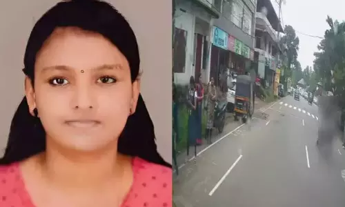 ബൈക്കിടിച്ച് വിദ്യാർഥിനിയുടെ മരണം; ബൈക്ക് ഓടിച്ചയാൾക്കെതിരെ കേസ്