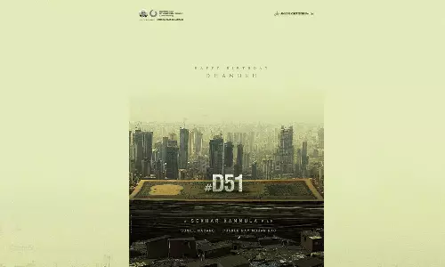 ധനുഷ് - ശേഖർ കമ്മൂല ചിത്രം #ഡി51 അനൗൺസ് ചെയ്തു