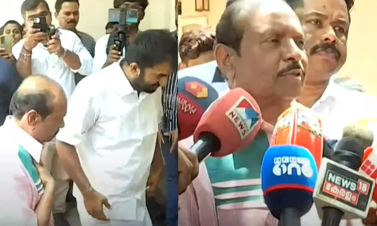 YusufAli visits Oommen Chandys cemetery