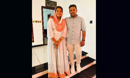 Newly married couple missing while taking selfie at riverside