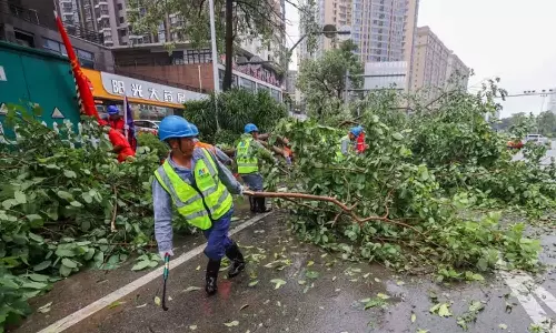ഡോക്‌സുരി ചുഴലിക്കാറ്റ്; ബെയ്ജിങിൽ കനത്ത ജാഗ്രത