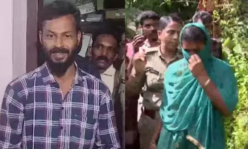 Naushads wife Afsana said that the police brutally beat her Naushads wife Afsana said that the police brutally beat her