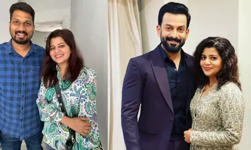 Listin Stephen birth day wishes Supriya Menon