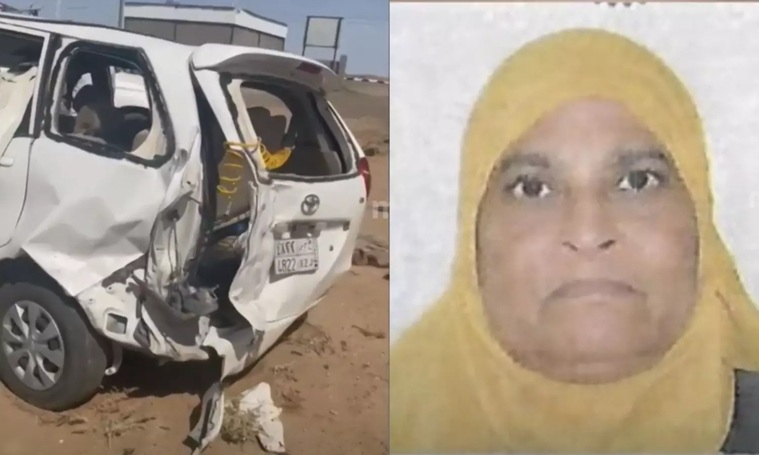 സൗദി ത്വാഇഫിൽ വാഹനാപകടത്തിൽ മലയാളി സ്ത്രീ മരിച്ചു