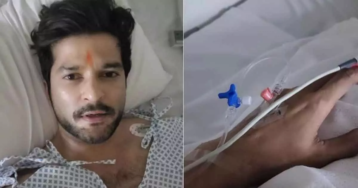 Indian actor Raqesh Bapat admitted to ICU due to exhaustion