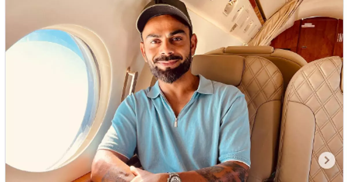 Criticism on social media against Virat Kohli who came to India in a chartered flight after West Indies tour