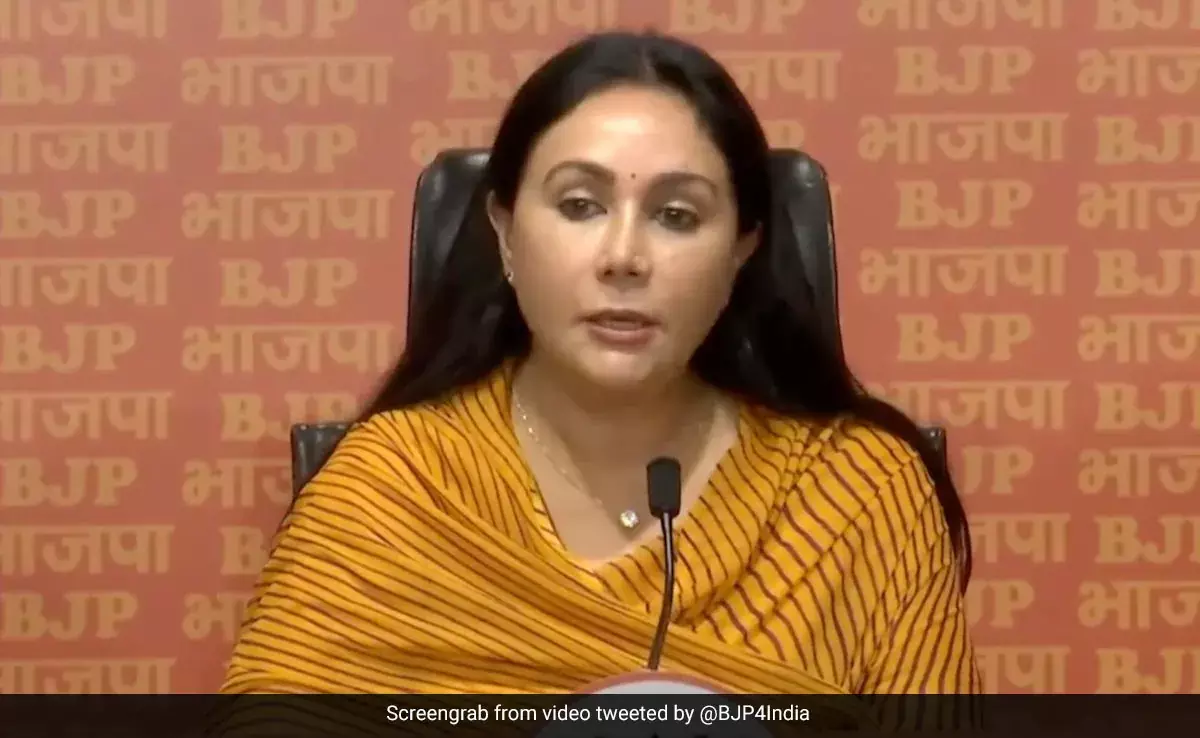 BJP at a press conference