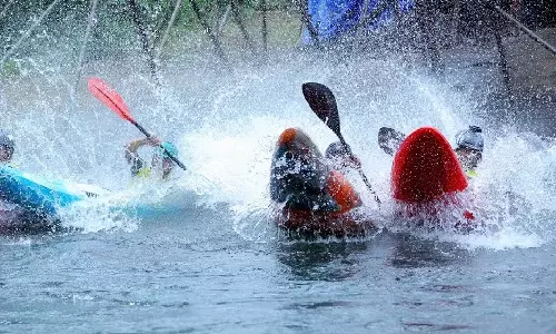 International White Water Kayaking Championship begins in Kozhikode, White Water Kayaking, Kozhikode