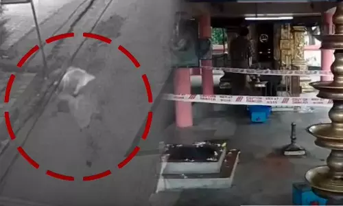 Temple watchman was locked inside a room and robbed in Chavara, Kollam, temple theft at Kollam Chavara, Kollam Chavara temple robbery