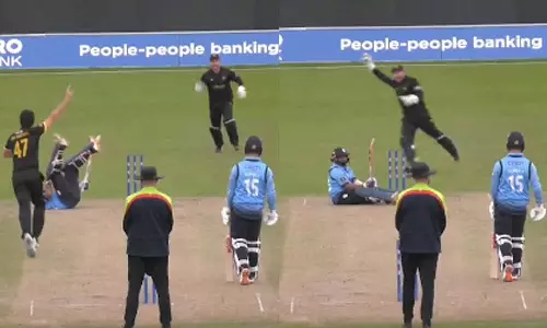 പുൾ ഷോട്ടിന് ശ്രമിച്ചു, അടിതെറ്റി വീണു;  പൃഥ്വി ഷായുടെ അപ്രതീക്ഷിത പുറത്താകൽ