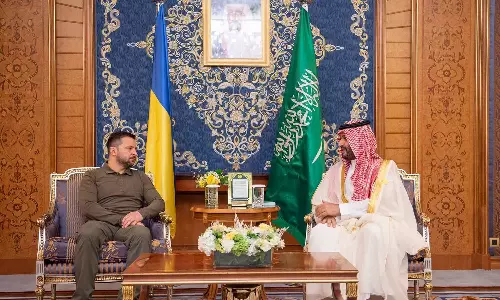 റഷ്യ-യുക്രൈൻ സമാധാന സമ്മേളനം ജിദ്ദയിൽ; ഇന്ത്യയും ചൈനയുമടക്കം 30 രാജ്യങ്ങൾ പങ്കെടുക്കുന്നു