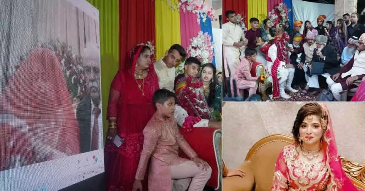 Pakistan Woman and Jodhpur Man Virtually Marries