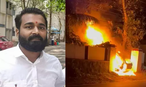 car explode aalapuzha