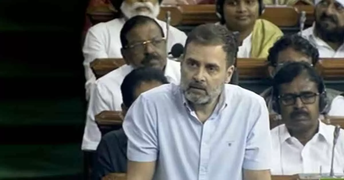 rahul gandhi lok sabha no confidence motion discussion