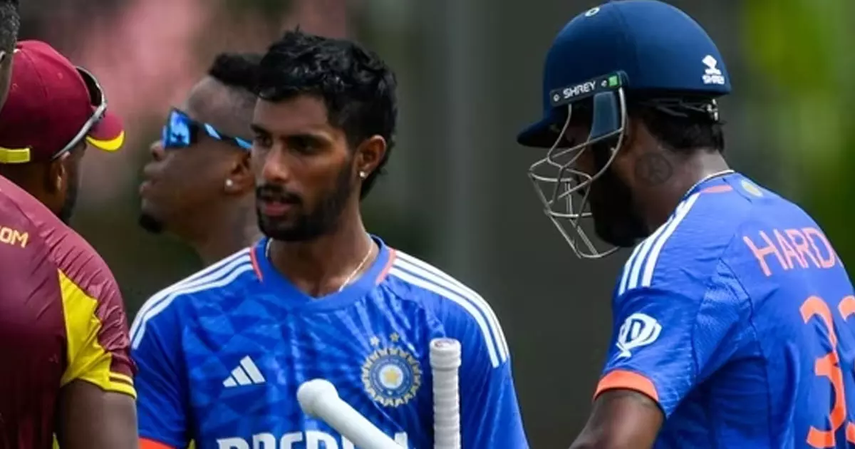 Former India player Akash Chopra expressed his disappointment at the action of Indian skipper Hardik Pandya who denied Tilak Verma a half-century. Former India player Akash Chopra expressed his disappointment at the action of Indian skipper Hardik Pandya who denied Tilak Verma a half-century.