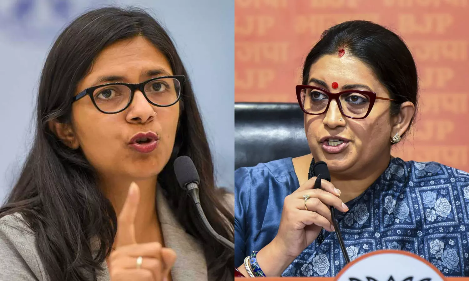 swati maliwal and smriti irani swati maliwal and smriti irani