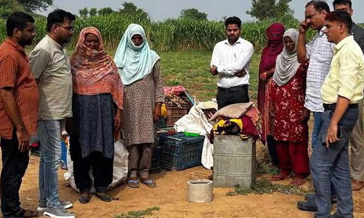 IUML team visited riot-hit Haryanas Mewat region, Muslim League-Youth League team visited Haryanas Mewat region, Haryana communal riots, BJP governments bulldozer raj in Haryana IUML team visited riot-hit Haryanas Mewat region, Muslim League-Youth League team visited Haryanas Mewat region, Haryana communal riots, BJP governments bulldozer raj in Haryana