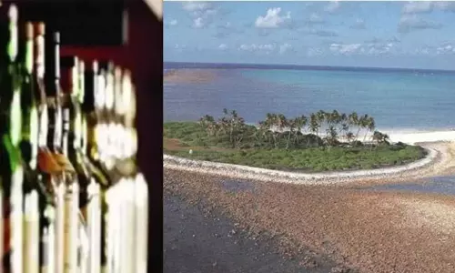 It is alleged that the land is being seized from the residents of Lakshadweep and handed over to businessmen