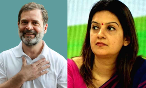Priyanka Chaturvedi Defends Rahul Gandhi Amid Row Over Parliament Flying Kiss
