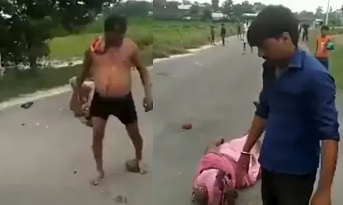 യുപിയിൽ സ്ത്രീകൾക്ക് നടുറോഡിൽ മർദനം; വീഡിയോ പ്രചരിച്ചതോടെ കേസ്