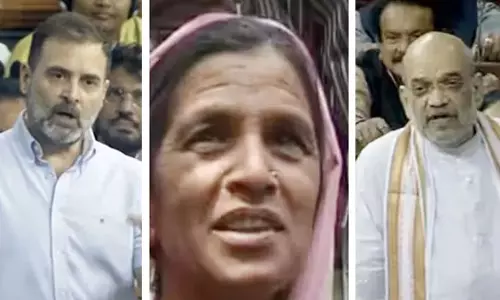 Congress with Kalavatis video against Amit Shahs statement Congress with Kalavatis video against Amit Shahs statement