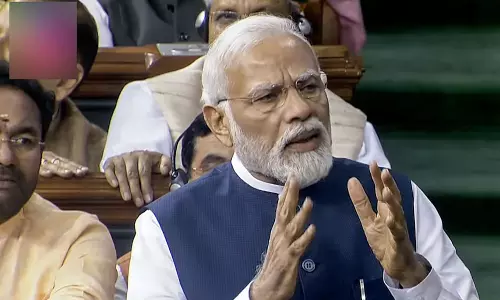 PM Modi Speech in Parliament,PM Modi on no-confidence motion,കുടുംബാധിപത്യ രാഷ്ട്രീയത്തിന്റെ ഉദാഹരണമാണ് ഇന്ത്യ മുന്നണി; മോദി,മോദി പാര്‍ലിമെന്‍റില്‍,അവിശ്വാസപ്രമേയ ചര്‍ച്ച