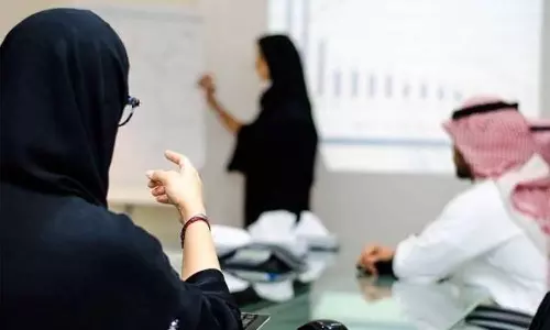 സൗദിയിൽ വനിതാ ജീവനക്കാരുടെ എണ്ണത്തിൽ വർധന; തൊഴിലില്ലായ്മ നിരക്ക് കുറഞ്ഞു സൗദിയിൽ വനിതാ ജീവനക്കാരുടെ എണ്ണത്തിൽ വർധന; തൊഴിലില്ലായ്മ നിരക്ക് കുറഞ്ഞു