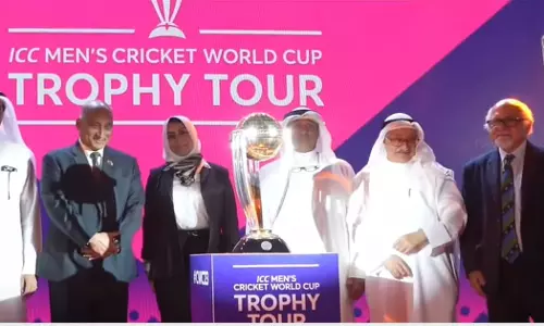 ICC ODI Cricket World Cup Trophy in Kuwait; Fans can watch today