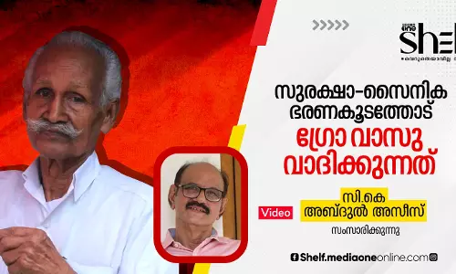 സുരക്ഷാ-സൈനിക ഭരണകൂടത്തോട് ഗ്രോ വാസു വാദിക്കുന്നത് - സി.കെ അബ്ദുല്‍ അസീസ് സംസാരിക്കുന്നു