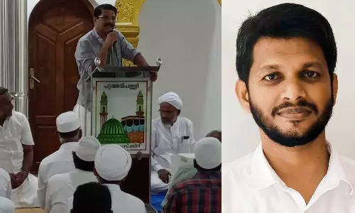 Samastha leader apologizes to Wakf Board chairman Sakeer, Samastha AP faction youth leader Muhammadali Kinalur apologizes to Wakf Board chairman Adv. MK Sakeer, Kerala Wakf Board chairman Adv. MK Sakeer, Kerala Wakf Board chairman controversy, Adv. MK Sakeer