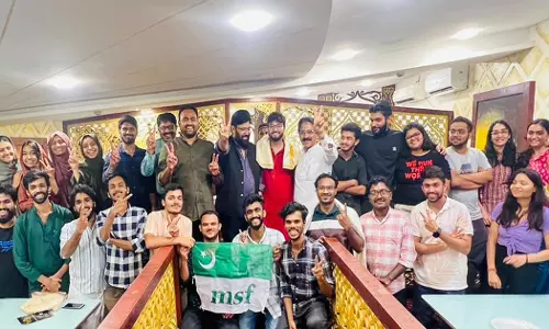 മുംബൈ ടിസ്സിൽ എം.എസ്.എഫ് അടങ്ങുന്ന മുന്നണിക്ക് ചരിത്ര വിജയം