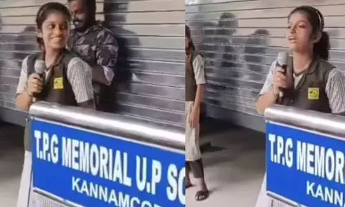 പി.ടി പിരിയഡിലെ ക്ലാസെടുപ്പ് നടക്കില്ല, മാഷന്മാർക്കും യൂണിഫോം വേണം; കൊച്ചു സ്ഥാനാർഥിയുടെ ഉശിരൻ പ്രസംഗം