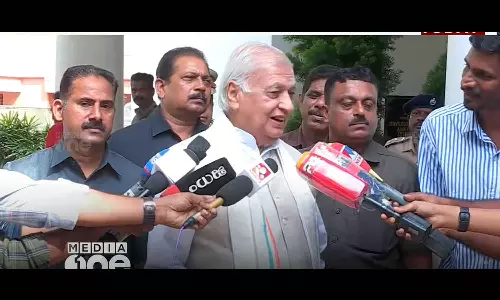 Governor on alligations against Veena Vijayan