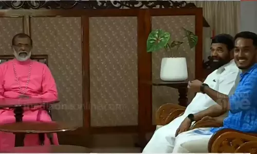 Jaick C Thomas visited the NSS headquarters and the Orthodox Aramana, Jaick C Thomas visited NSS headquarters Orthodox Aramana, Jaick C Thomas visited NSS Orthodox headquarters