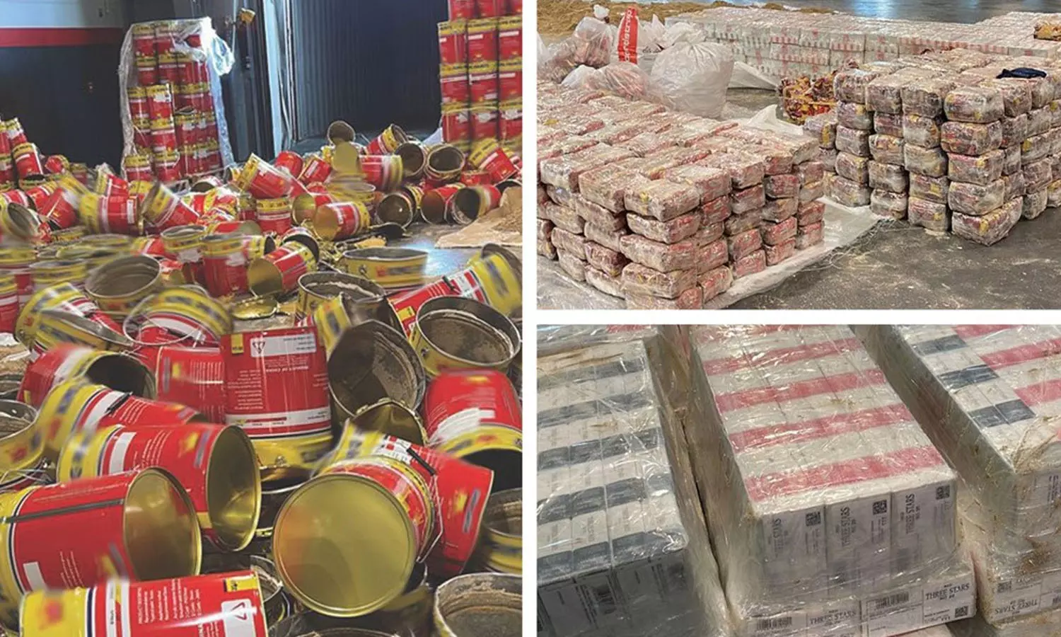 ഖത്തറിലേക്ക് നിരോധിത പുകയില ഉല്പ്പന്നങ്ങൾ കടത്താനുള്ള ശ്രമം പരാജയപ്പെടുത്തി ഖത്തറിലേക്ക് നിരോധിത പുകയില ഉല്പ്പന്നങ്ങൾ കടത്താനുള്ള ശ്രമം പരാജയപ്പെടുത്തി