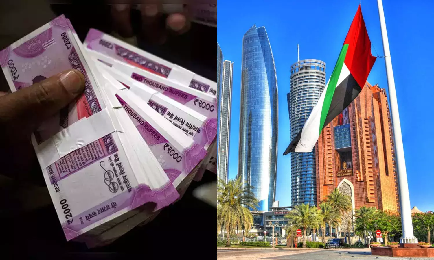 India bought oil from UAE by paying rupees