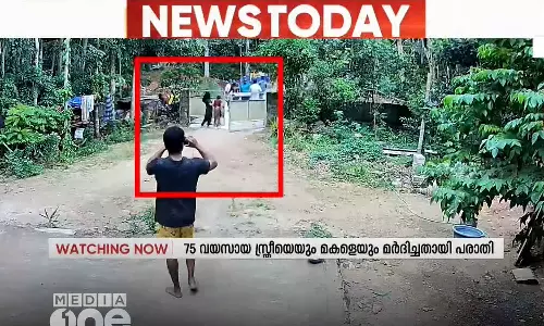 തിരുവനന്തപുരം വെള്ളറടയിൽ 75 വയസ്സായ സ്ത്രീയെയും മകളെയും വീട് കയറി മർദിച്ചതായി പരാതി