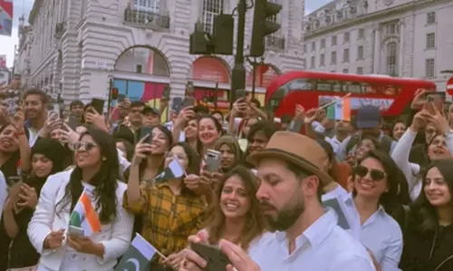 india and pakistan celebrates independence london